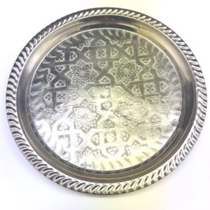 tea tray handmade from morocco